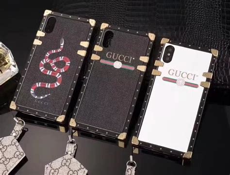 iphone x gucci trunk case|authentic Gucci phone case.